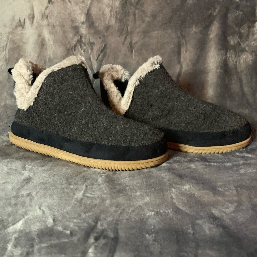 Gray Slippers